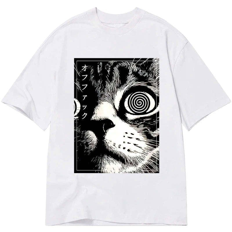 classic japan cat t-shirt gift idea