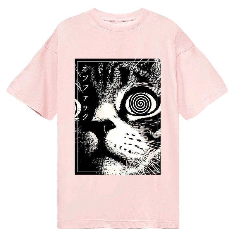 Kyoto-Lion Scary Cat Japan Classic T-Shirt
