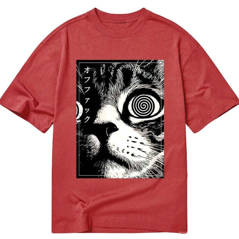 Kyoto-Lion Scary Cat Japan Classic T-Shirt
