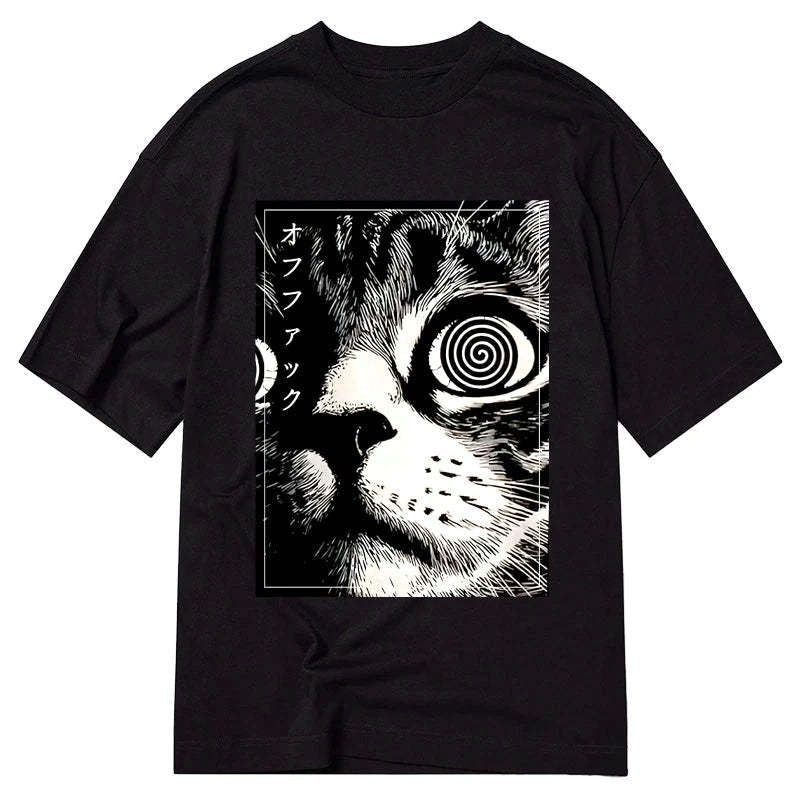 classic japan cat t-shirt gift idea