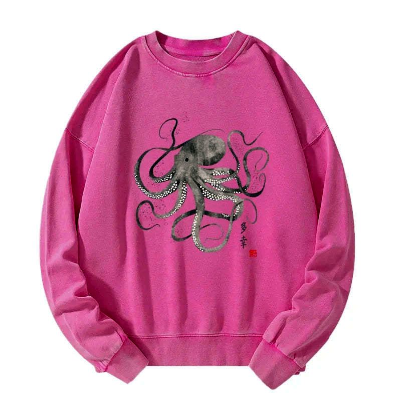 Vintage Japanese Streetwear Sweatshirt on Sale