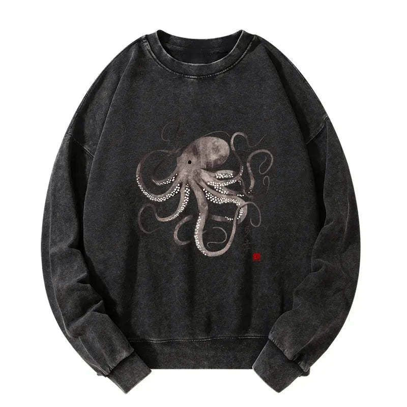 Vintage Japanese Streetwear Sweatshirt on Sale