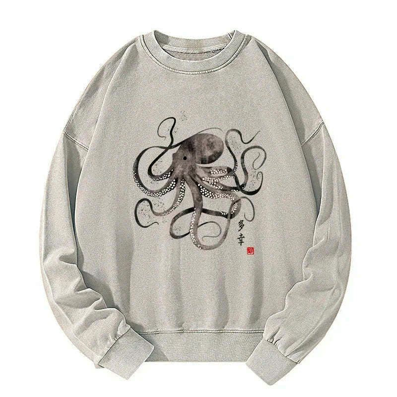 Unisex Japanese Sweatshirt for Daily Wear