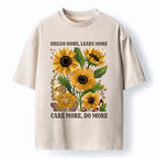 Kyoto-Lion Golden Blooms Washed T-Shirt