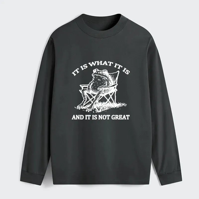 Kyoto-Lion Funny Frog Unisex Long Sleeve