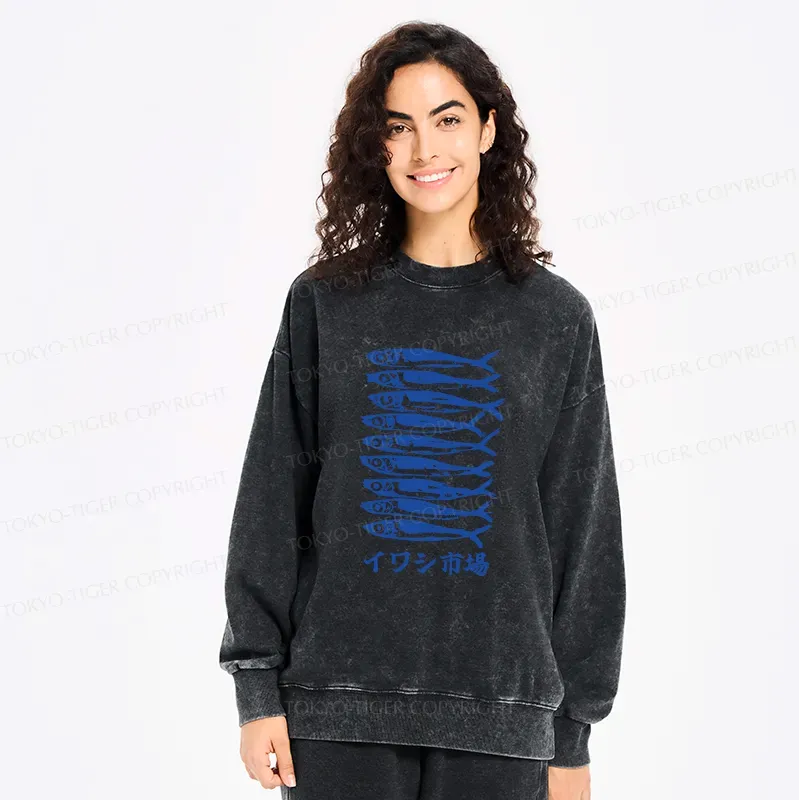 Kyoto Lion Ukiyo-e Sweatshirt for Daily Wear