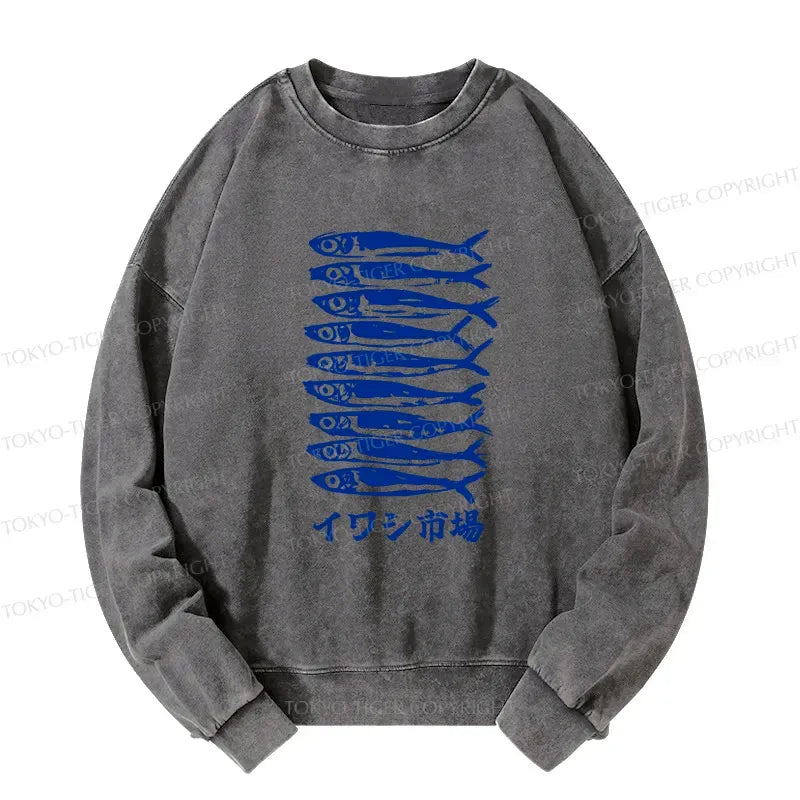 Japanese Vintage Washed Sweatshirt