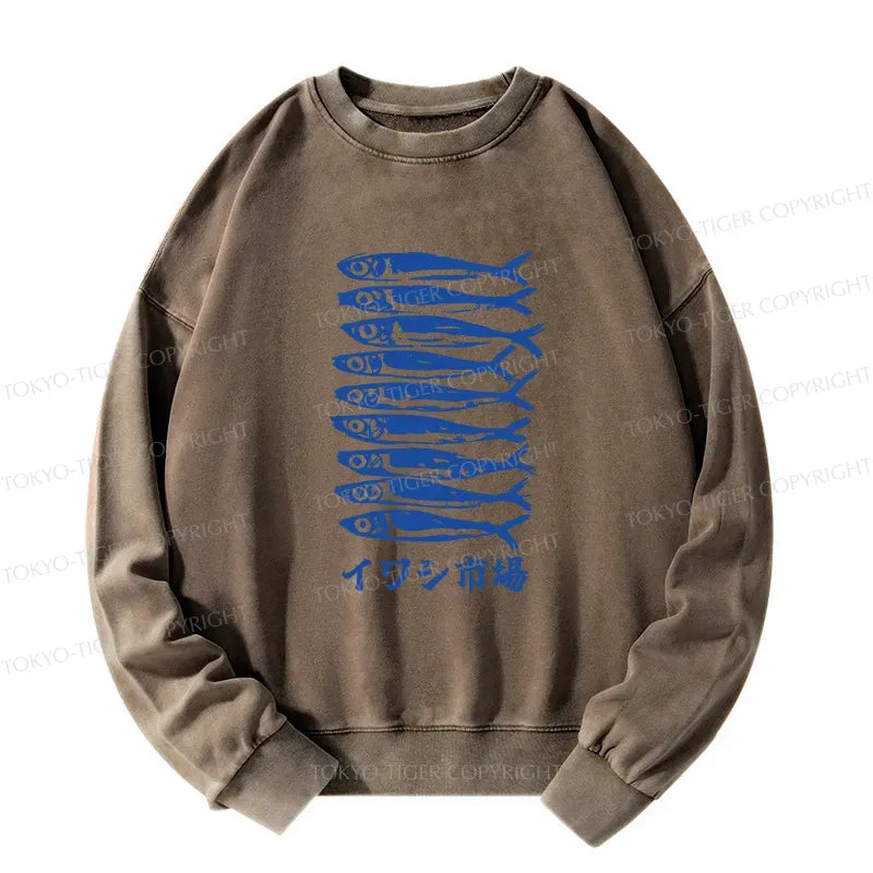 Kyoto Lion Ukiyo-e Sweatshirt for Daily Wear