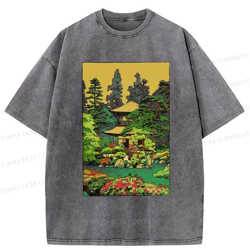 Kyoto Garden T-Shirt Free Shipping