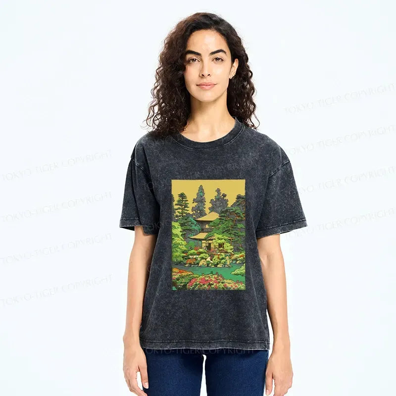Kyoto Garden T-Shirt Free Shipping