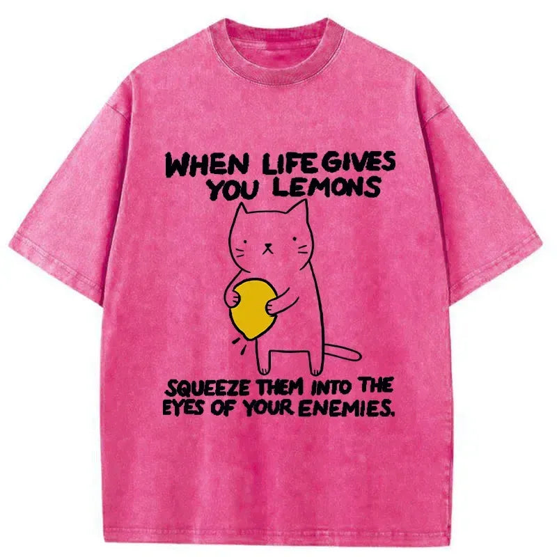 Japanese Vintage Lion T-Shirt for Summer