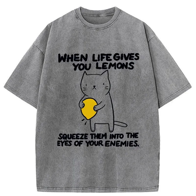 Kyoto Lion Lemon Juice Graphic Tee Deal