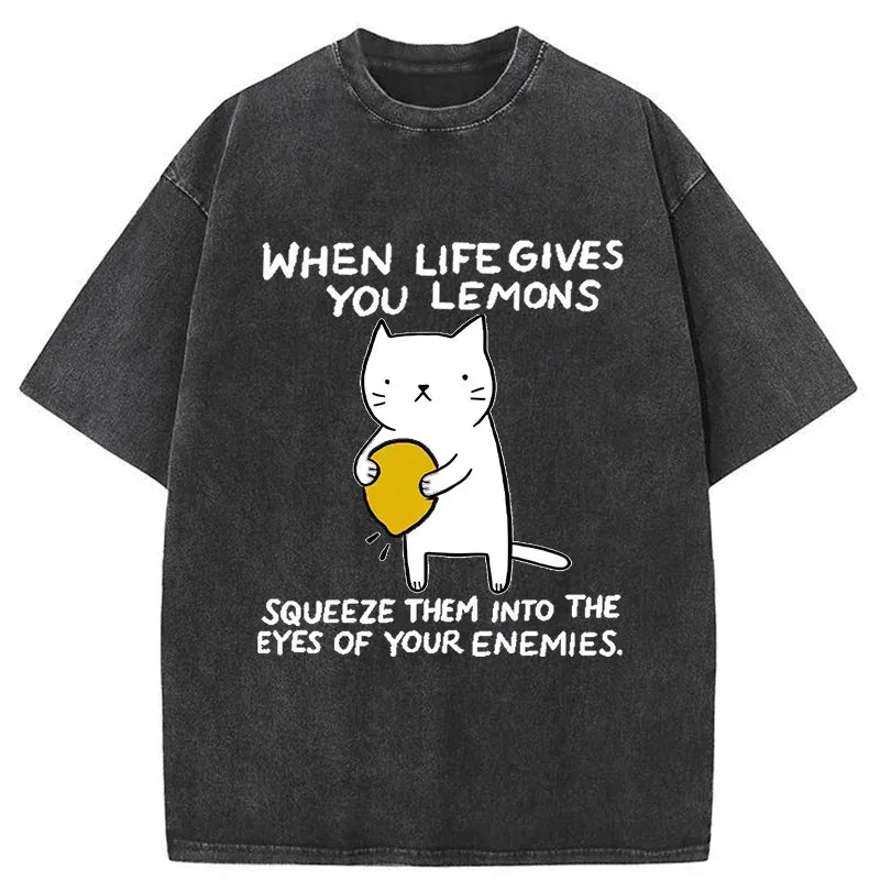Kyoto Lion Lemon Juice Graphic Tee Deal