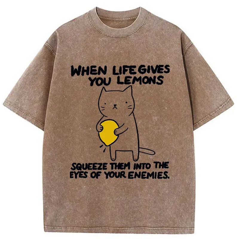 Kyoto Lion Lemon Juice Graphic Tee Deal
