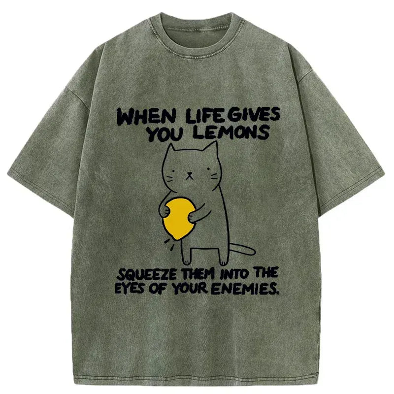Kyoto Lion Lemon Juice Graphic Tee Deal