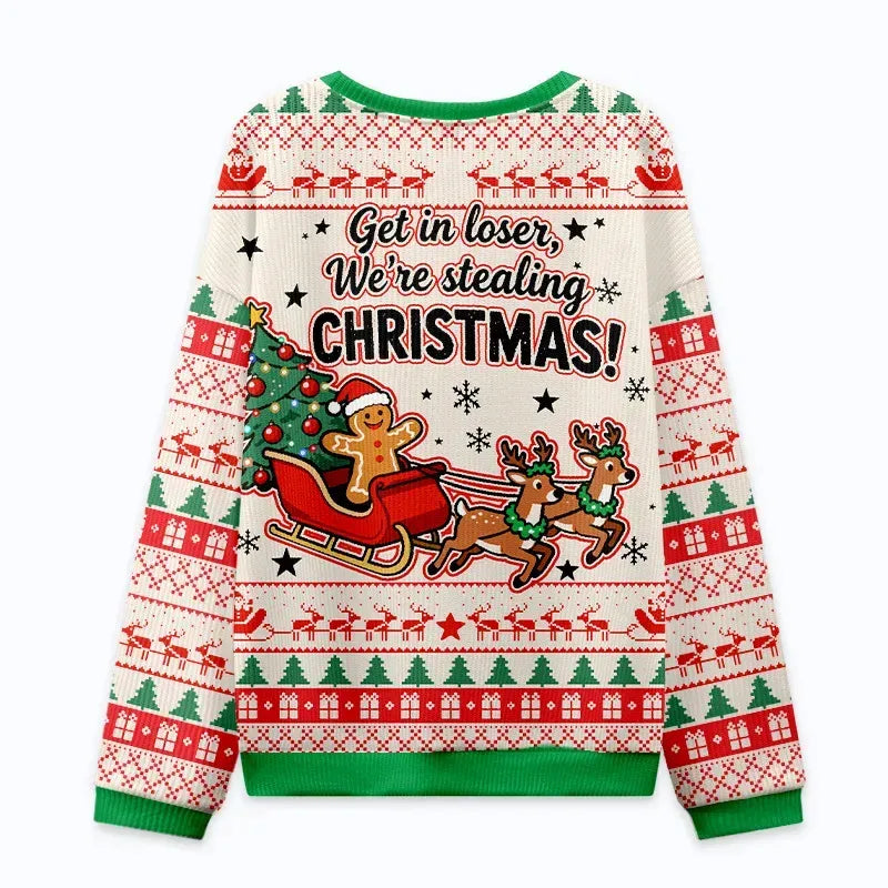 Japanese Christmas ugly sweatshirt gift idea