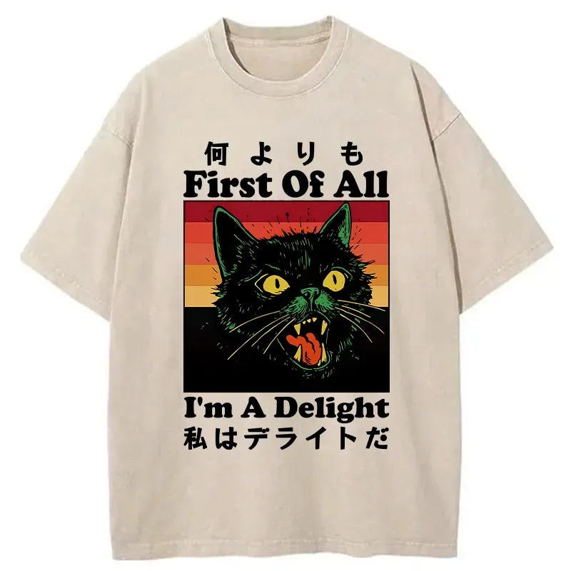 soft cotton vintage japanese t-shirt for vacation