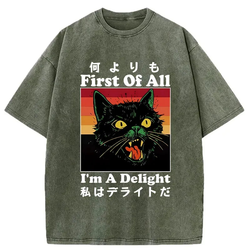 soft cotton vintage japanese t-shirt for vacation