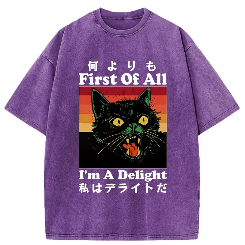 soft cotton vintage japanese t-shirt for vacation