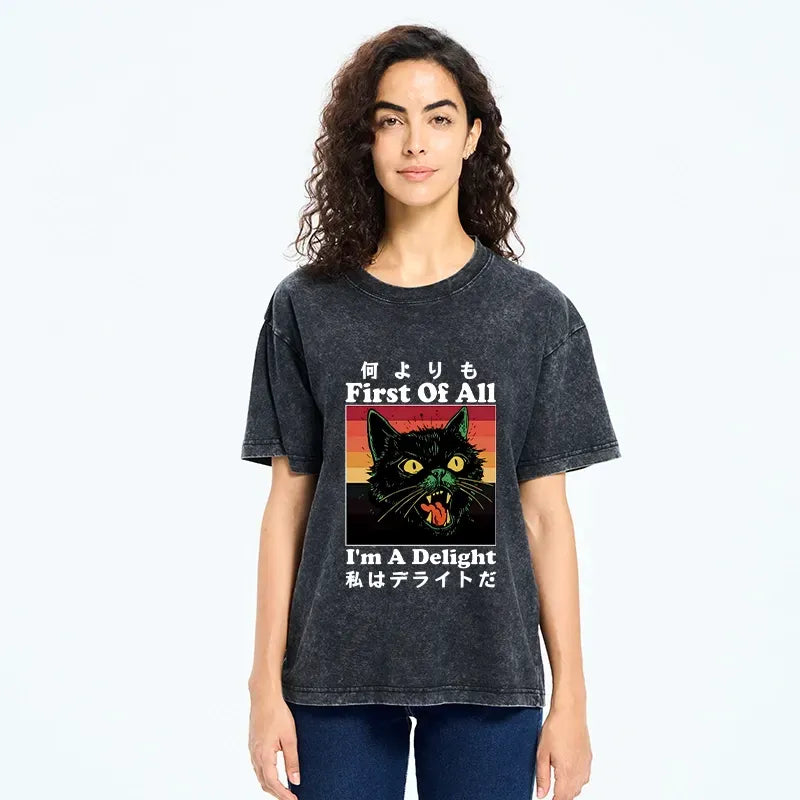 kyoto lion delight t-shirt free shipping