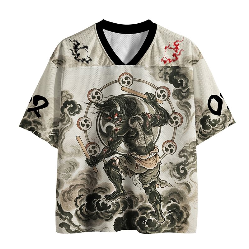 Breathable Mesh Jersey for Daily Wear