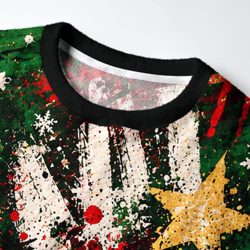 Kyoto-Lion Capybara Christmas Fun Fuzzy Christmas Ugly Sweatshirt