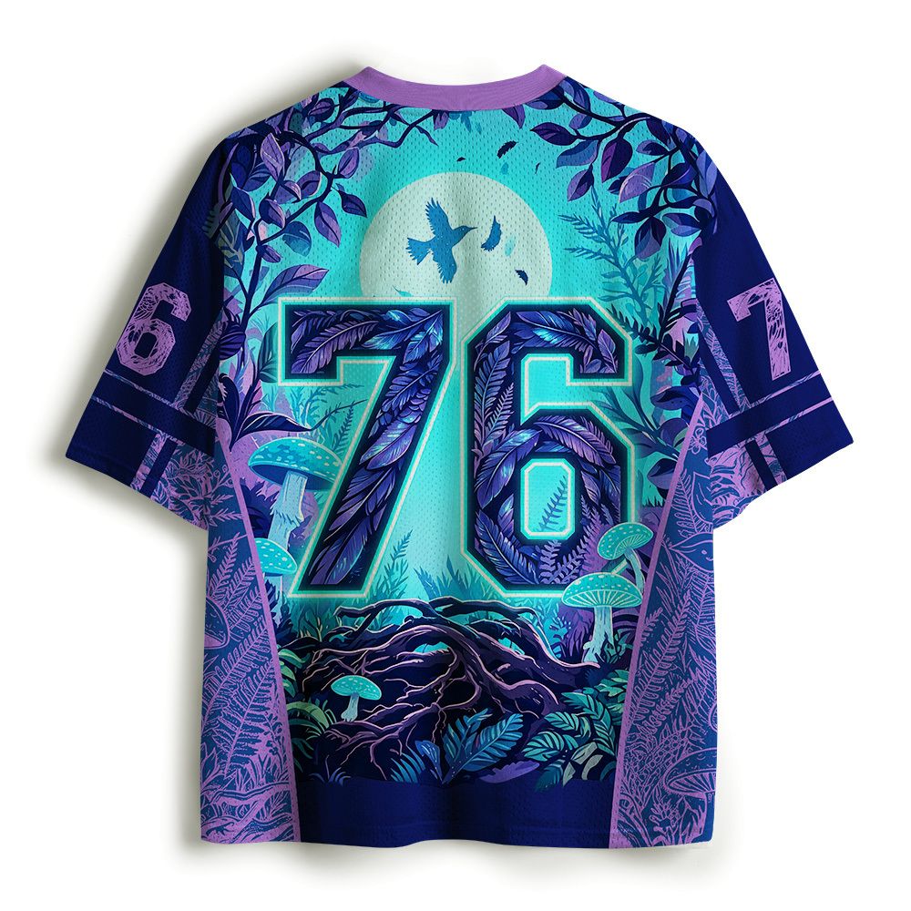 Kyoto-Lion Crow Moon Night Mesh Jersey