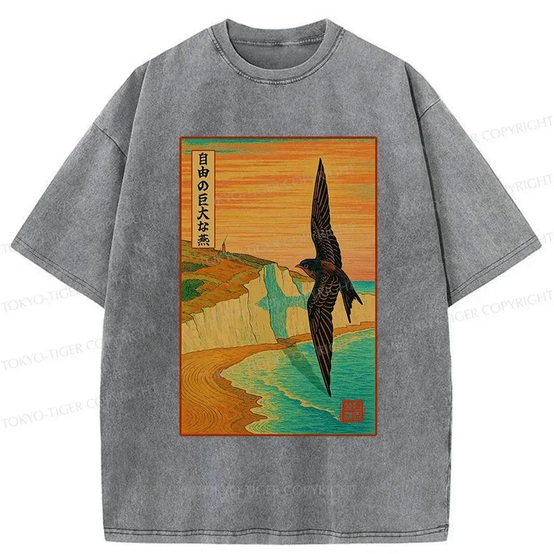 Kyoto Lion unisex cotton t-shirt