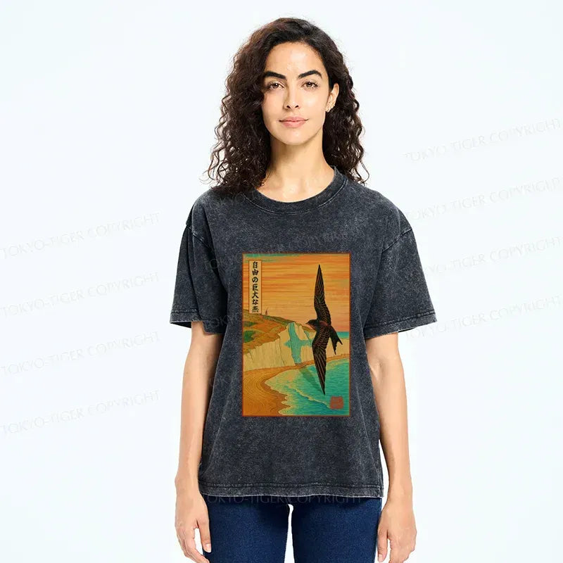 Kyoto Lion unisex cotton t-shirt