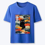 Vintage Ukiyo-e Cat T-Shirt Gift Idea