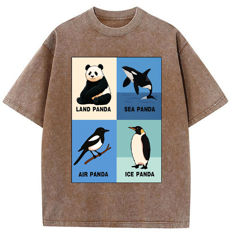 Panda Unisex T-Shirt for Streetwear