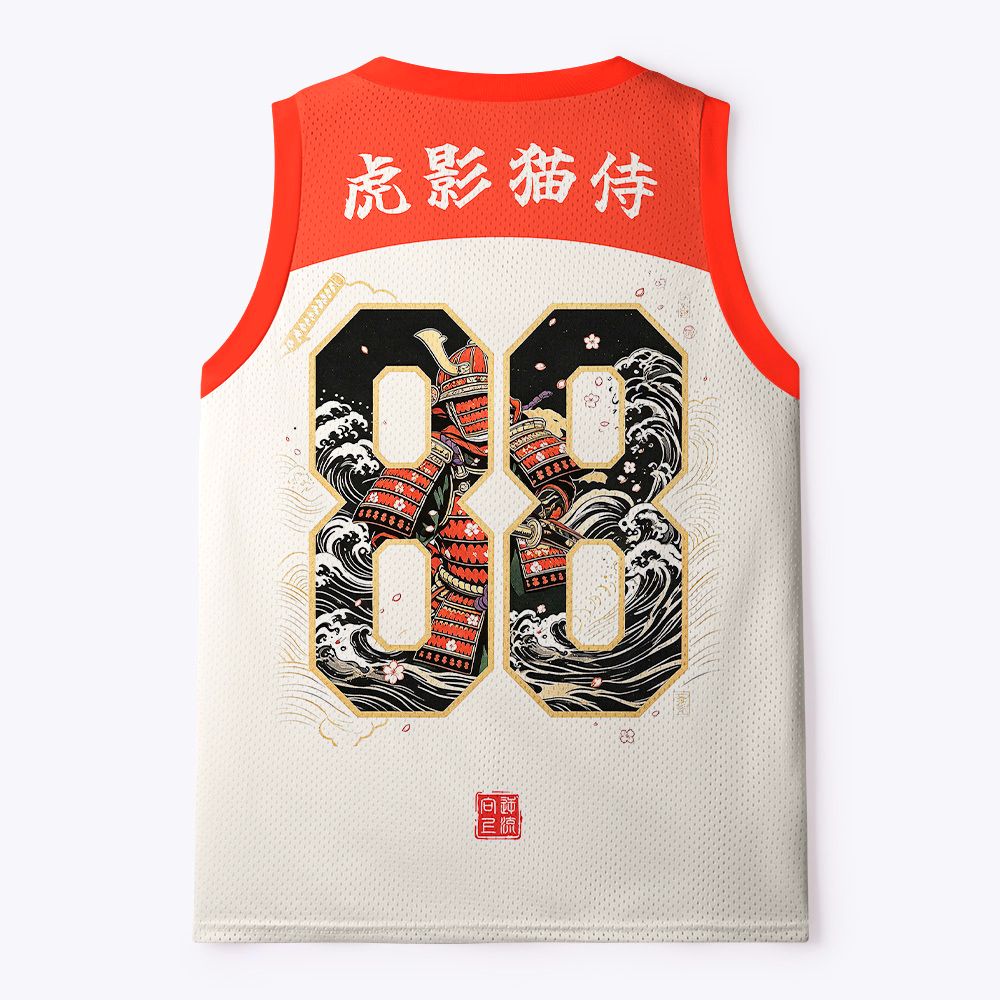 Vintage Japanese Mesh Tank Top for Fitness