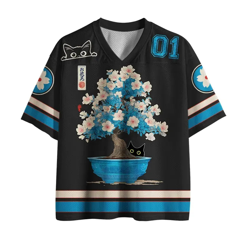 Kyoto-Lion Japanese Bonsai Mesh Jersey