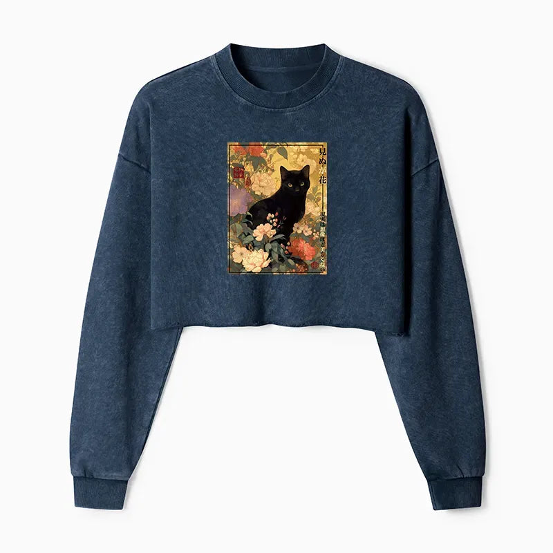 Retro Kyoto Lion Sweatshirt for Travel