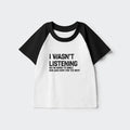 Funny Unbothered Kids Raglan T-Shirt