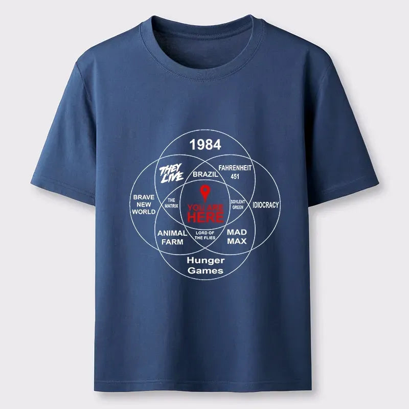 Kyoto-Lion You Are Here Classic T-Shirt