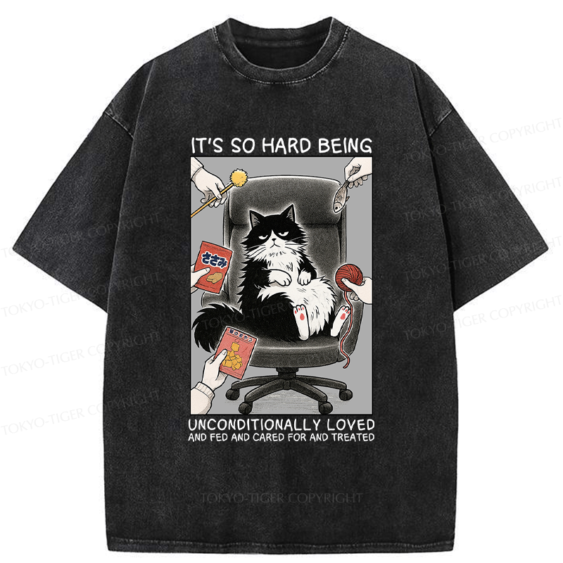 Japanese Washed T-Shirt Best Seller for Streetwear