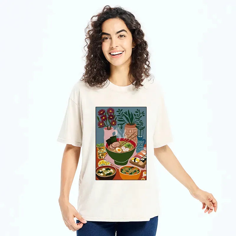 Unisex Washed Lion Tee Deal
