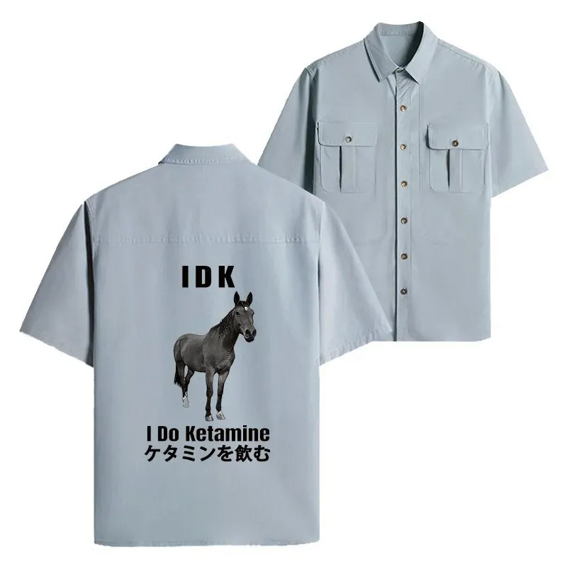comfortable unisex japanese shirt for casual wear