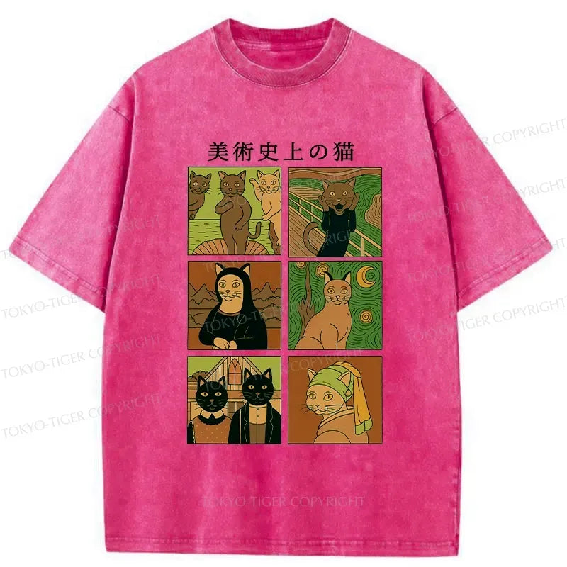 funny washed unisex t-shirt for daily wear