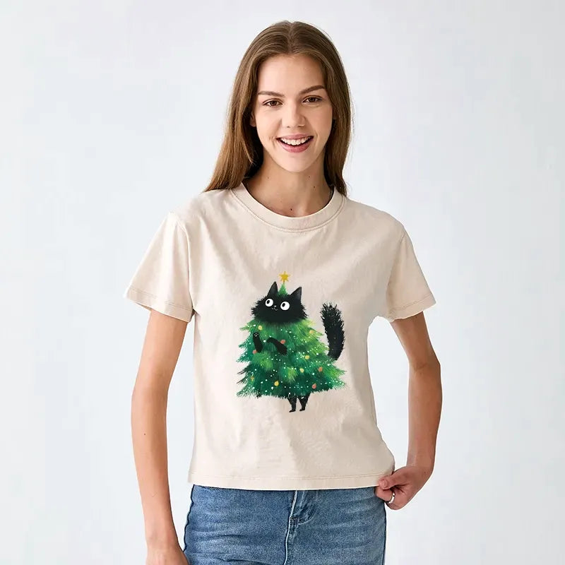 Kyoto Lion Cat Women's Vintage T-shirt