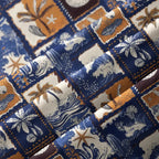 Japanese vintage button-up shirt for men