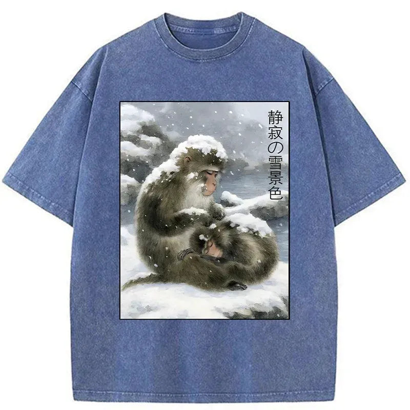 japanese lion t-shirt for summer