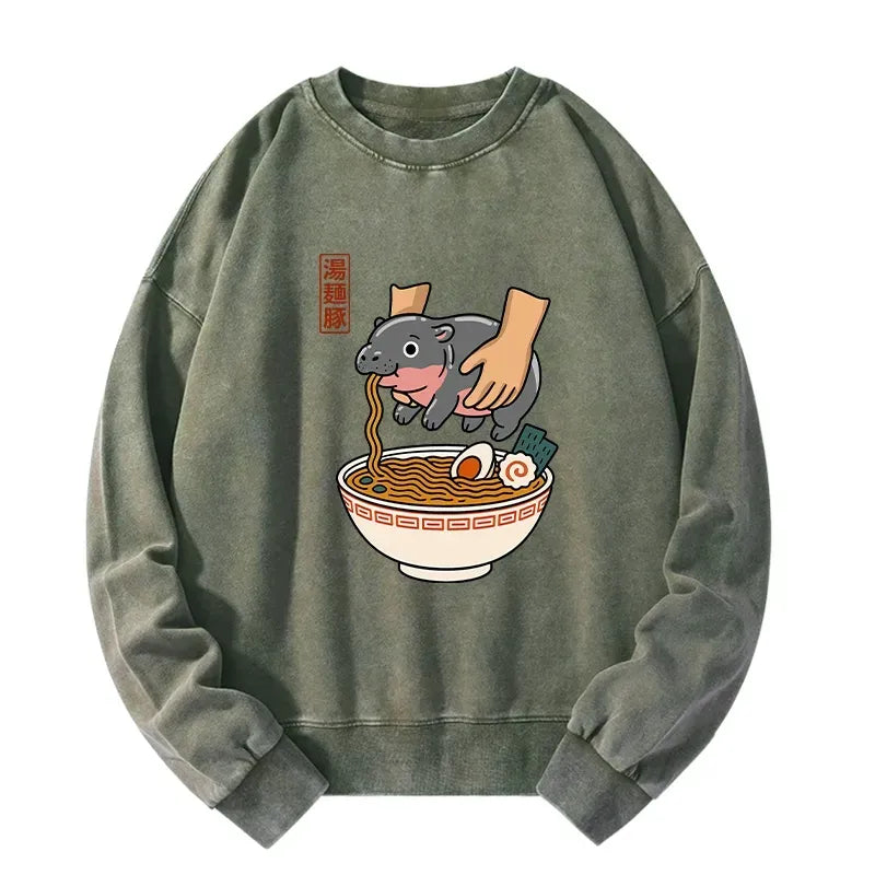Kyoto Lion Sweatshirt for Streetwear