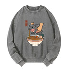 Kyoto Lion Sweatshirt for Streetwear