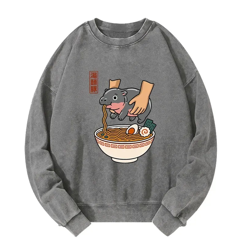 Kyoto Lion Sweatshirt for Streetwear