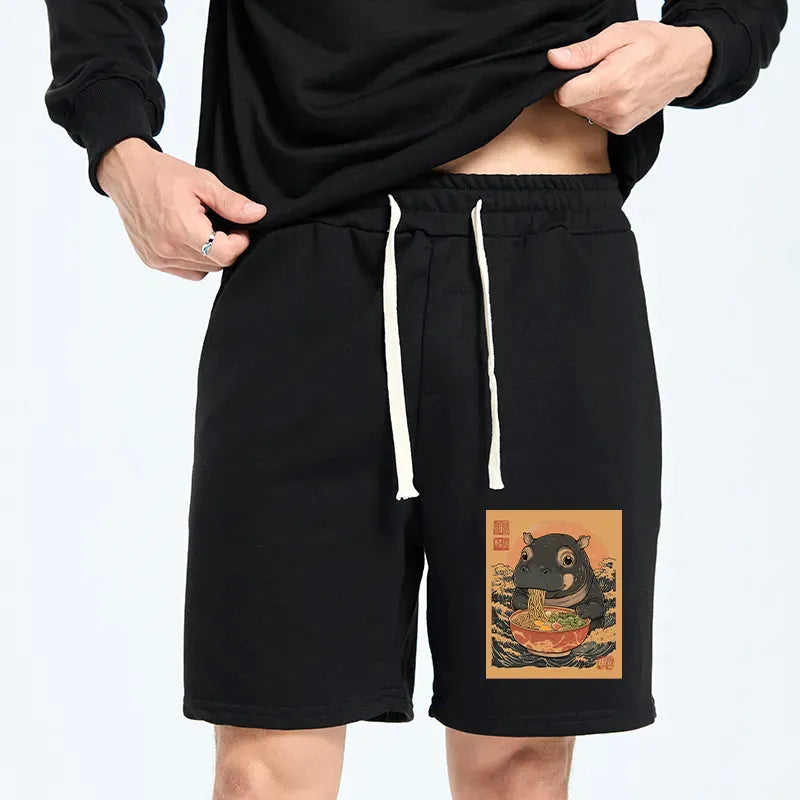 Kyoto Lion Streetwear Shorts on Sale