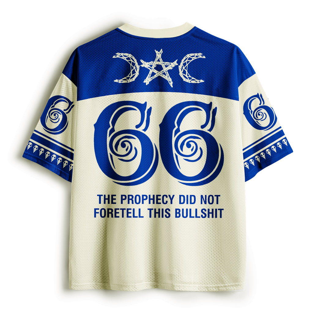 Trendy Sarcastic Mesh Jersey for Daily Wear