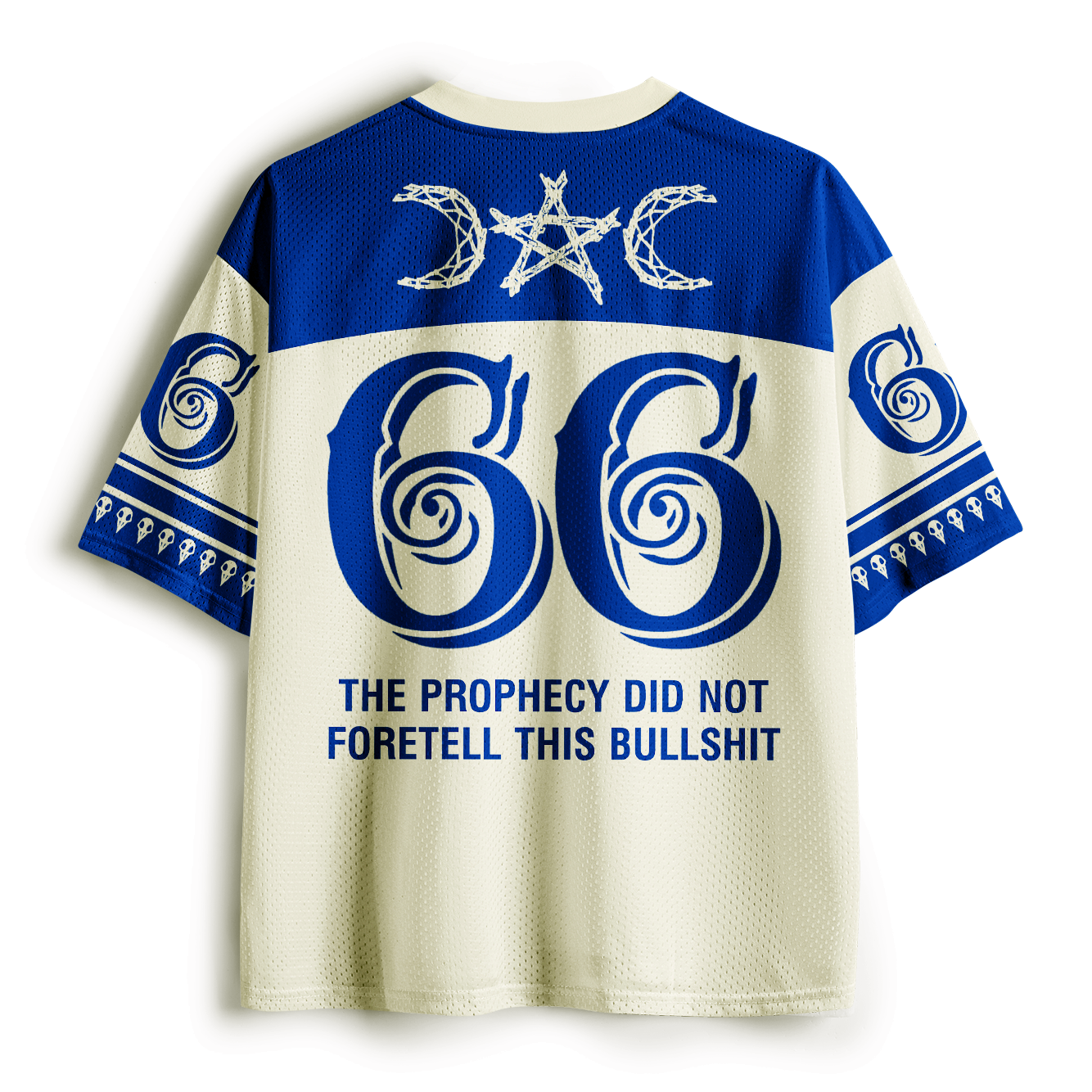 Trendy Sarcastic Mesh Jersey for Daily Wear