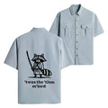 Japanese Samurai Raccoon Work Shirt
